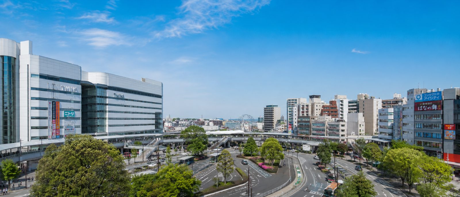 Re Holdingsが拠点を置く町田の街並み